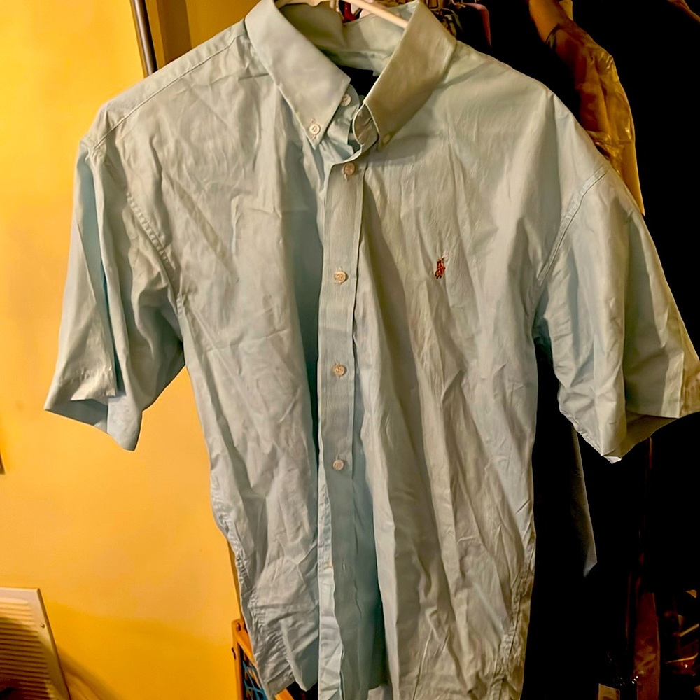 Polo button up Large